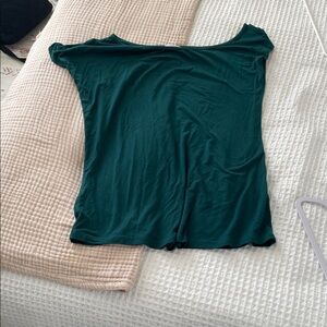 H&M Teal Short Sleeve Women's Top